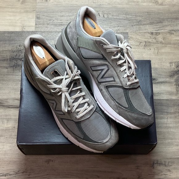 New Balance Shoes Mens New Balance 99v5 Suede Sneakers Shoes Size 3